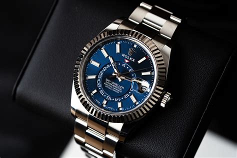 rolex sky dweller blau lieferzeit